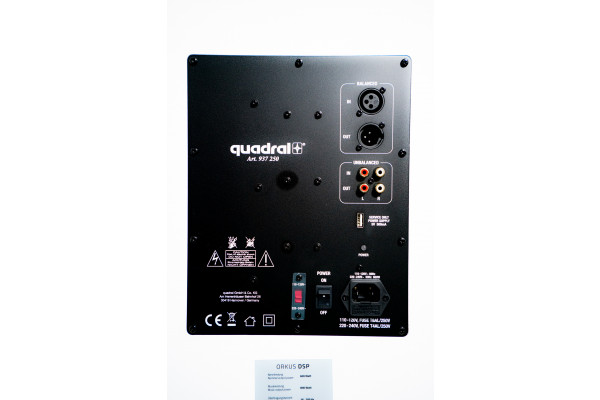 Quadral Qube Orkus DSP schwarz Hochglanz – Bild 4