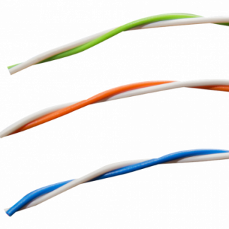 Loxone Rangierdraht orange/weiß