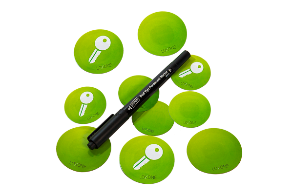 Loxone Verschlüsselte NFC Smart Tags