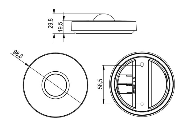 Loxone Präsenzmelder Tree Weiß – Bild 2