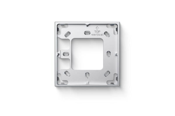 Loxone Montagerahmen 1-fach Silber