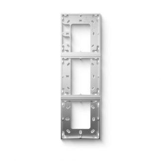 Loxone Montagerahmen 3-fach Silber