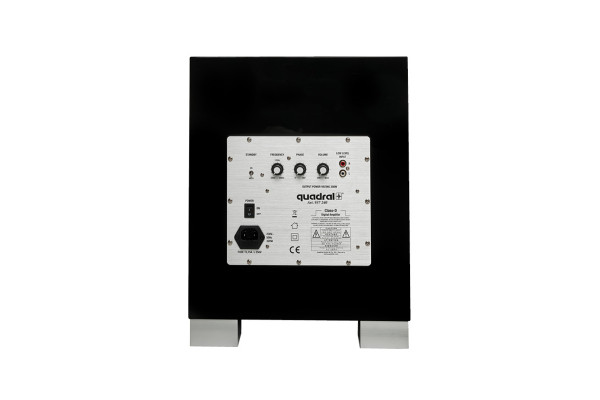 Quadral QUBE CS10 Active Subwoofer Black HG – Bild 2