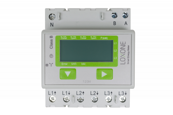 Loxone Modbus Energiezähler 3-Phasig