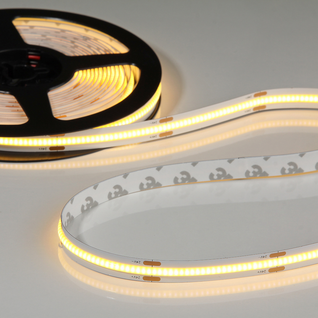 Emilum Flex COB-Stripe 24V, 8W, 2700K, CRI90, 320LED, IP20, 8mm