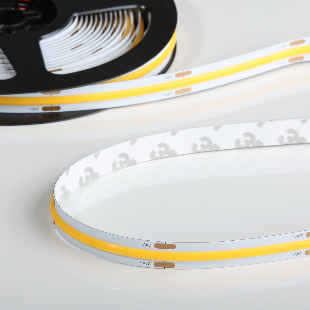 Emilum Flex COB CCT LED-Streifen 24V, 14W, 2200K/5700K, CRI90, 604LED, IP20, 10mm – Bild 2