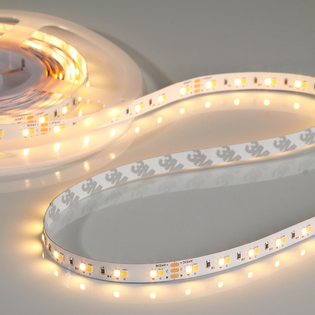Emilum Flex Stripe 24V, 19.2W, 2700K/6000K, CRI90, 60LED, IP20, 10mm – Bild 2