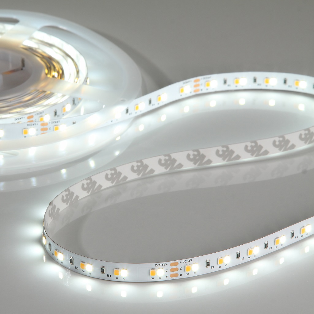 Emilum Flex Stripe 24V, 19.2W, 2700K/6000K, CRI90, 60LED, IP20, 10mm – Bild 3