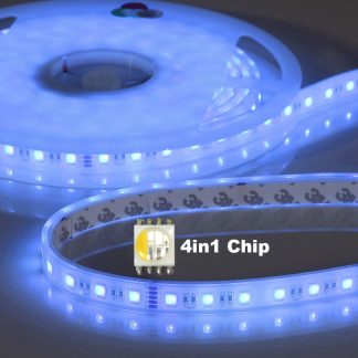 Emilum Flex Stripe 24V, 19.2W, RGBW/2700K, CRI90, 60LED, IP68, 14,5mm