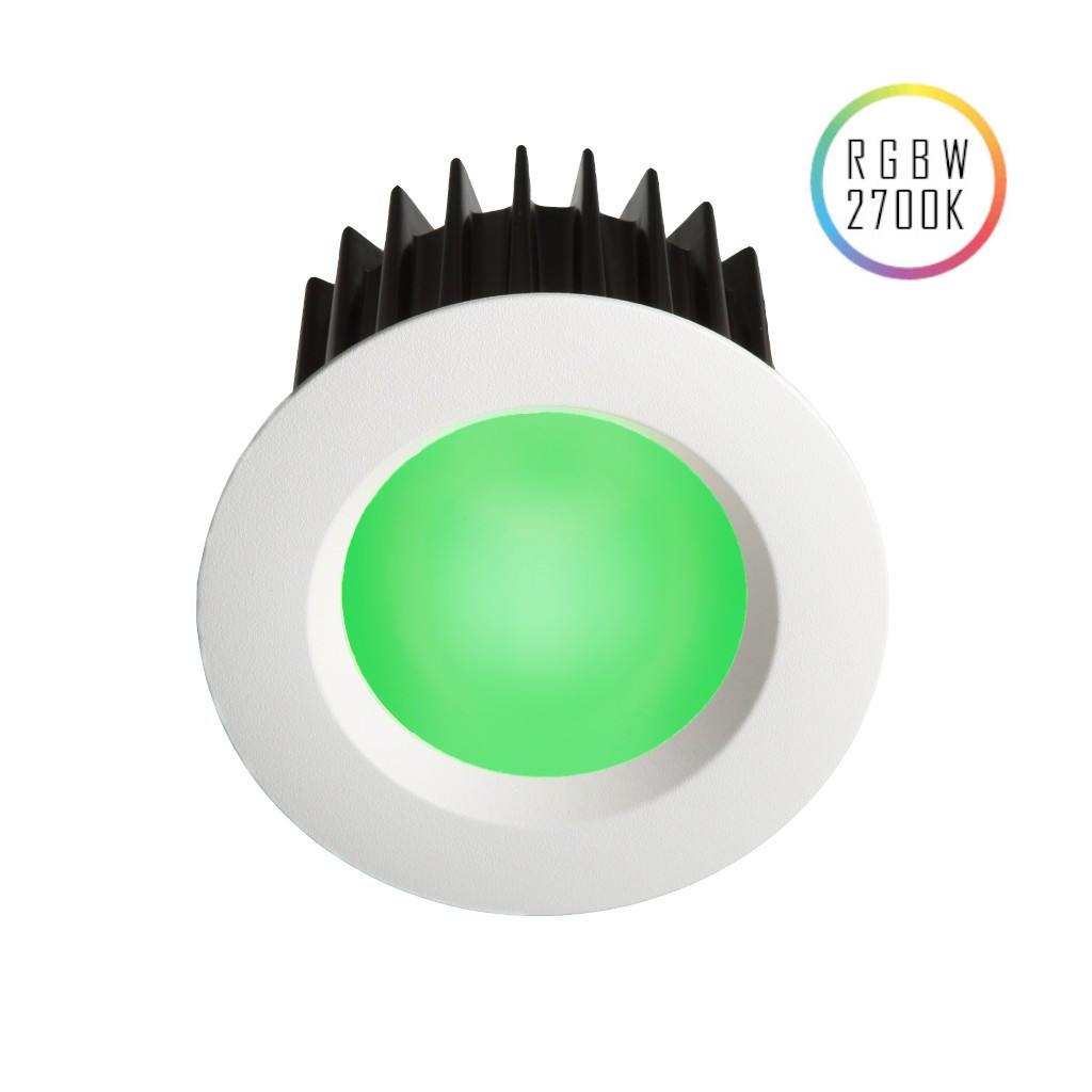 Emilum LED-Spot 24V, 8W, RGBW/2700K, CRI90