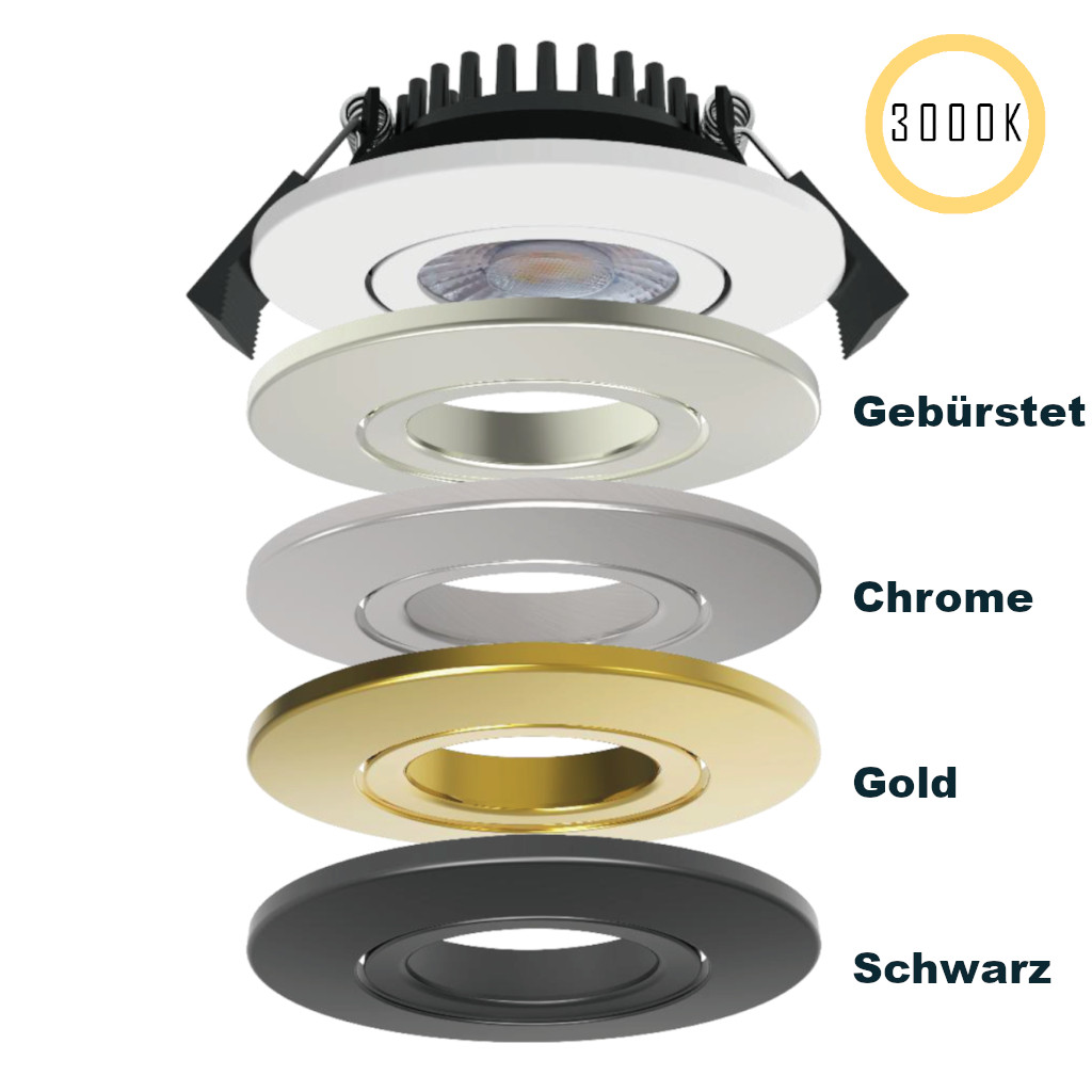 Emilum LED-Swing Spot 24V, 5W, 3000K, CRI90