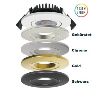 Emilum LED-Swing Spot 24V, 5W, RGBW/2700K, CRI90