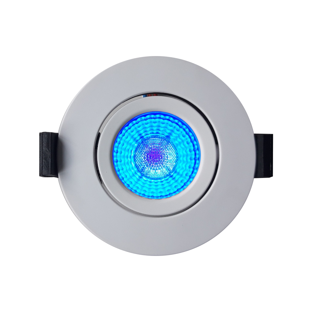 Emilum LED-Swing Spot 24V, 5W, RGBW/2700K, CRI90 – Bild 7