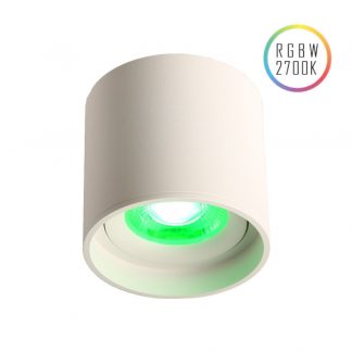 Emilum LED Ceiling Spot 24V, 8W, RGBW/2700K, CRI90