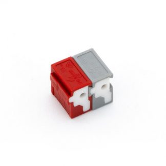 Push-Steckklemme rot/grau (KNX Extension)