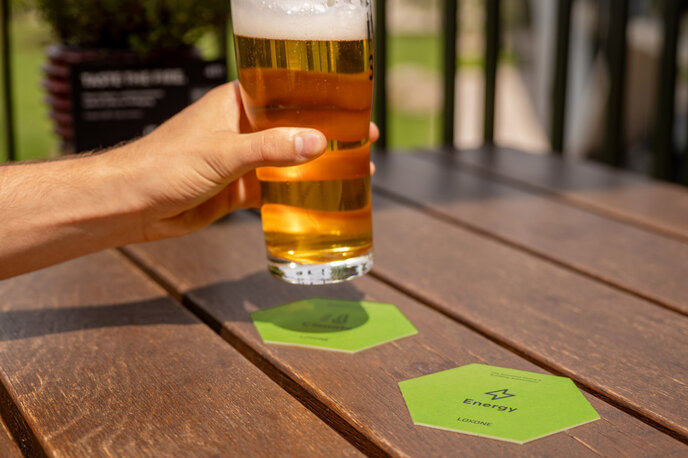 Loxone Bierdeckel (8 Stk.) – Bild 4